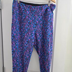 GUC Lilly Pulitzer UPF 50+Luxletic Weekender HighRise Midi Legging Multi XXL